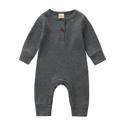 2026 Spring Newborn Romper Baby Boys Girls Overalls Cotton Long Sleeve Baby Outfit Toddler Jumpsuit Infant Clothes