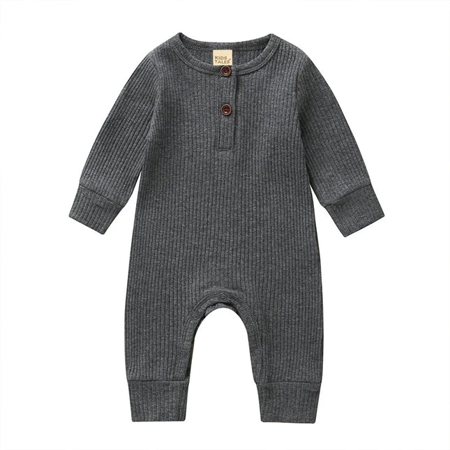 2026 Spring Newborn Romper Baby Boys Girls Overalls Cotton Long Sleeve Baby Outfit Toddler Jumpsuit Infant Clothes