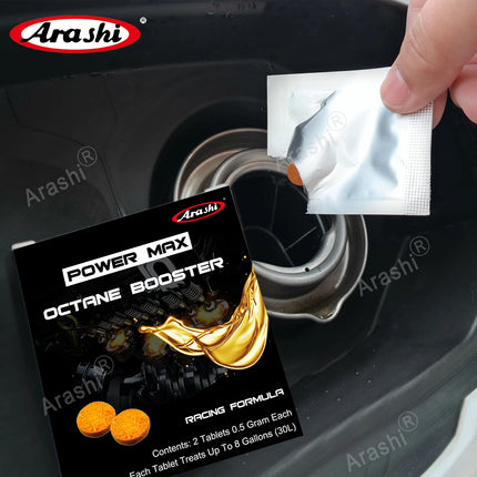 Arashi Octane Booster Oil Gas Fuel Additive Saver Cleaner motorcycle accessories for SUZUKI gsxr 750 1000 r1200gs