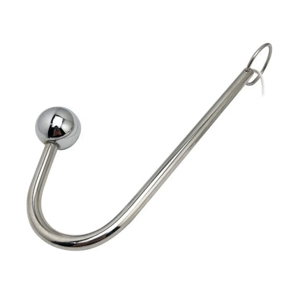 3 size metal Electro Shock anal beads hook butt plug massager electric shock anal hook medical device sex toy