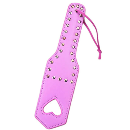Fetish Spanking Paddle BDSM Heart Whips Flirt Slave Bondage Boutique Studded Punk Sex toys for Women Adult couples Game