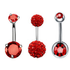 Red / 3-piece Set