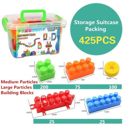 Hot toy toys For kids Inserting and assembling Large particle Building Blocks educational toys DIY Constructor toys For children