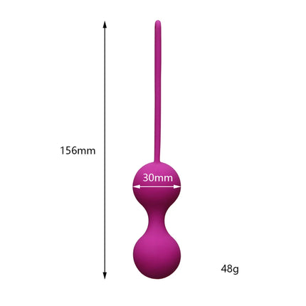 Kegel Balls Safe Silicone Smart Ball Vibrator Vaginal Geisha Ball Vagina Tighten Exercise Machine Ben Wa Ball Sex Toys for Women