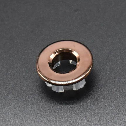Overflow Hole Decorative Cover Copper 1Pcs Sink Hole Round Overflow Cover Insert Black Basin Sink Bathroom Faucet Insert Ring