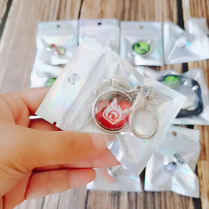 Game Controller Keychain Pendant Hip Hop Old Video Game Controller Picture Handmade Glass Cabochon Keychains Key Ring for Friend