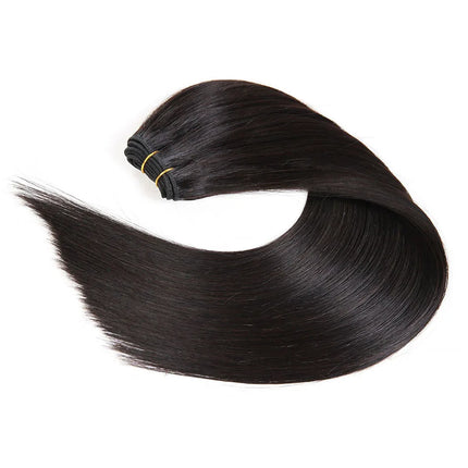 BHF Straight Human Hair Weft Platinum Blonde European Remy 100% Human Hair Weave Bundles Extensions