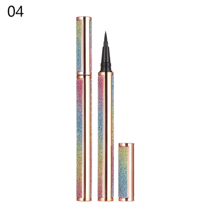Self-adhesive Magic Lash Liner Glue Pen Non Magnetic No Glue Diamond Glitter Liquid Eyeliner Waterproof Longlasting Fast Dry