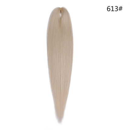 Miss Rola Synthetic 26 Inches 75g Kanekalon Hair Wholesale Bulk Braid Hair Extension Pre Stretched Pink Blonde Twist Jumbo Braid