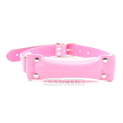 Puppy Play Bite Gag Soft Leather Padded Mouth Gag Slave Dog Bone Harness  Pony Play,Sex Toys For Couple BDSM Sex Products