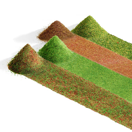 10G Static Grass Model Terrain Simulation Ground Powder Foliage for Railway Train Wargame Landscape Scenery Diorama Accessories