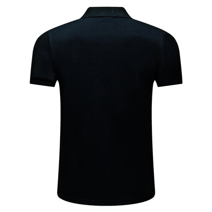 Custom Logo Printing/Embroidery Polo Shirts 100% Polyester Breathable Male Polo Employee Polo Shirt Uniform Top Shirts For Men