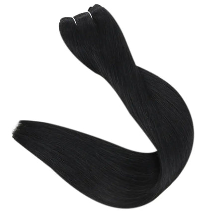 Full Shine Human Hair Weft Extensions Hair Bundles 100g Sew In Silky Straight Remy Skin Double Weft For Salon