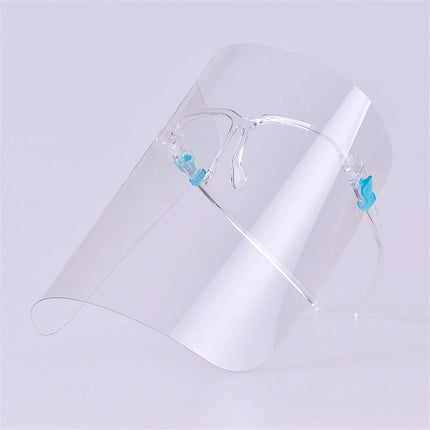 Kitchen Transparent Face Shield Anti-Oil Onion Goggles Dust-Proof Face Protective Mask Mascarilla Reutilizable Cooking Tools