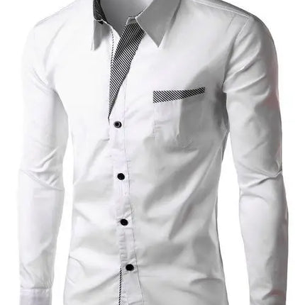 2026 Hot Sale New Fashion Camisa Masculina Long Sleeve Shirt Men Slim fit Design Formal Casual Brand Male Dress Shirt Size M-4XL
