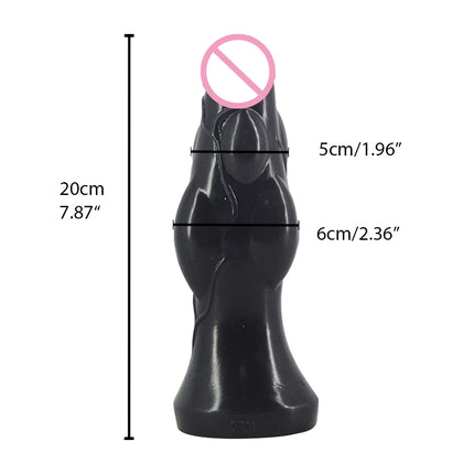 ROUGH BEAST Anal Plug Big Dildo Suction Cup Butt G-spot Stimulate Fake Penis for Women Men Adult Sex Toys Quick Air Sex Machine