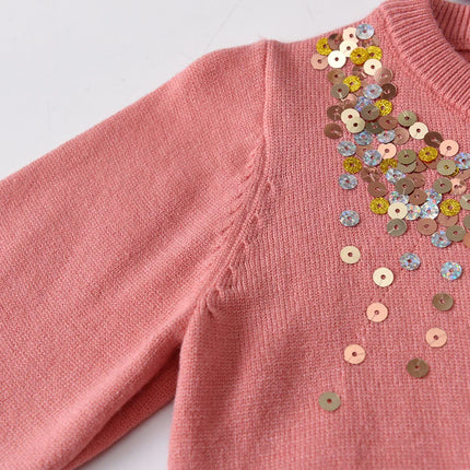DXTON Girls Cardigan Sweater Spring Autumn Children Knitted Kids Sweater Long Sleeve Toddler Knitwear Girl Cardigan Sweater Coat