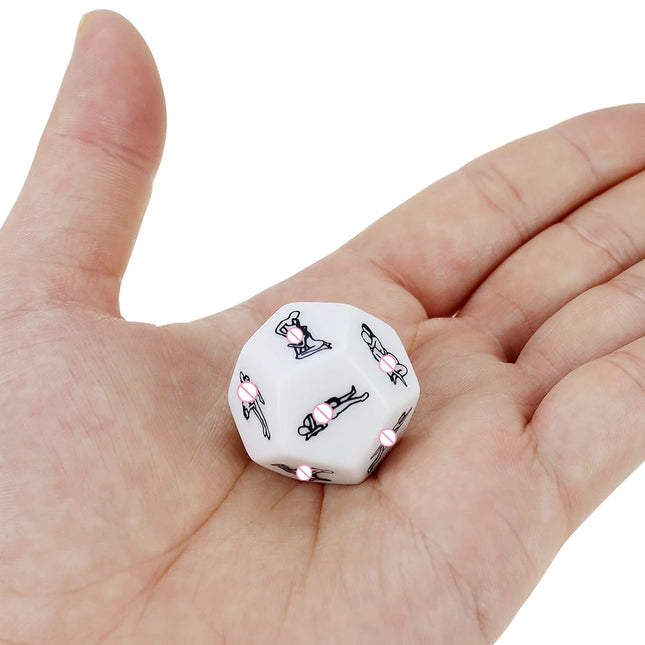 Sex Dice Fun Adult Erotic Love Sexy Position Couple Lovers Humor Game Toy Novelty Party Gift Adult Couples Housework Dice Toys