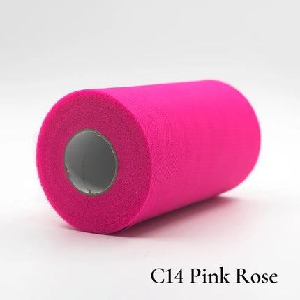 Tulle Roll 100 Yards Organza Wedding Decoration TUTU Baby Shower Tulle Roll 15cm Decoration Party And Events Engagement Decor