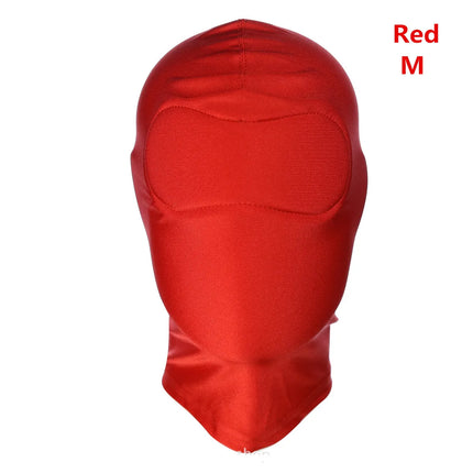 Exotic Apparel of Red Elasticity Hood Punish Headgear Mask Sex Product for Couples Love Game Fetish Bdsm Slave Bondage Role Play