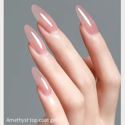 ANNIES Construction Amethyst Nail Sealer Nails Diamond Top Coat UV Gel