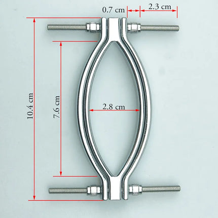 BDSM Pussy Labia Spreader/Clamps/Clip Bondage,Open Vaginal Lips Holder,Clitoris Teasing Sex Toys For Couples