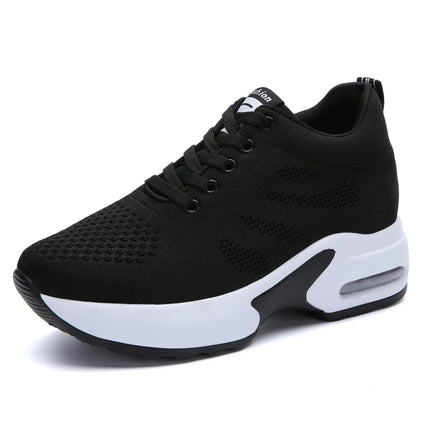 Fashion Cushioning Plattorm Height Increase Shoes Women Baskets Sport Casual Sneakers Ladies Non-slip High Quality Jogging Shoes