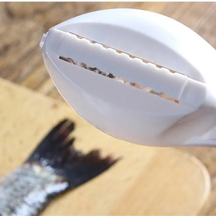 Fish Scales Graters Scraper Fish Cleaning Tool Scraping Scales Device with Cover Home Kitchen Cooking Fishing Tool Pesca Tackle