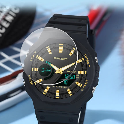 SANDA Outdoor Sports Watches Men Ms LED Digital Watches Military Waterproof Date Electronic Watch Boy Girl Relogio Masculino