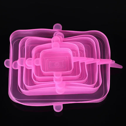 Silicone Cover Stretch Lids Reusable Durable and Expendable Lids Silicone Covers for Fresh Food Leftovers Keep Food Fresh