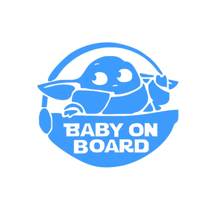 "Baby In Car" Decals Kids Baby On Board Car Sign Sticker Car Decals Vinyl Sticker Family Auto Cover Baby Protect