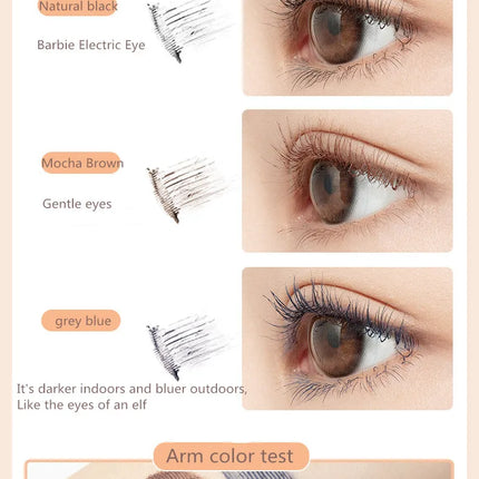 Ukiss Eyelash Primer Styling Liquid Waterproof Curling Setting Liquid Waterproof Lengthen Thick Fine Brush Head Mascara Nude
