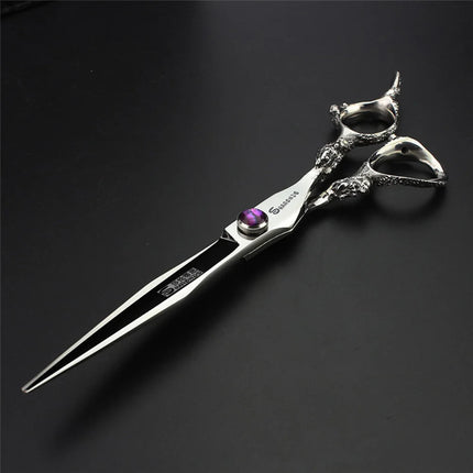 japanese hairdressing scissors 8 inch  professional barber scissors hairdresser set 440c scissors  Hair cutting scissors