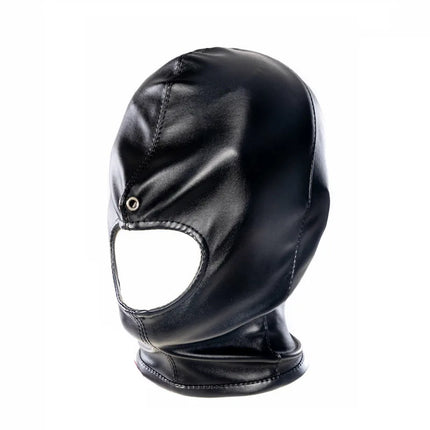 BDSM Bondage Arm Binder,Behind Back Straight Jacket,Leather Armbinder Restraint Slave Lockable Glove With SM Sex Game Party Mask