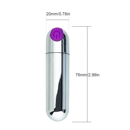 Powerful 10Speeds Mini Bullet Vibrator Clitoris Stimulator G Spot Vagina Massage Adult Sex Toys for Women Gay Female Masturbator