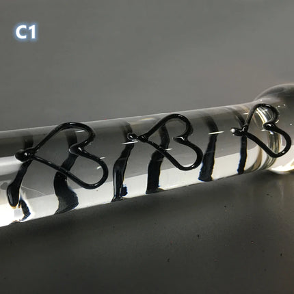 Crystal Dildo Real Leather Flogger Glass Penis Whip Sex Whip G-spot Anal Bead Leather Tools Restraints Bdsm Sex Adult Games