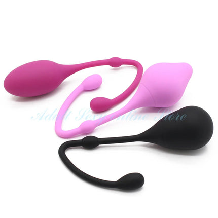Silicone Smart Kegel Ball Ben Wa Vagina Tighten Exercise Vaginal Massager Geisha Egg Sex Toys for Women