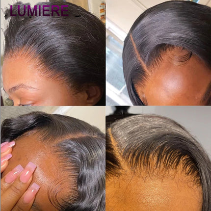 13x4 Ear To Ear HD Transparent Lace Frontal Only Body Wave 4x4 5x5 6x6 HD Lace Closure 100% Virgin Human Hair TOP Quality Soft