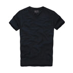 black V-neck / XXXL (chest 112cm)
