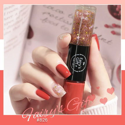 Double Head Nail Polish Quick Drying Without Baking Durable Not Easy To Fade Nail Art All for Manicure Regular Gel Nail Polish