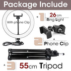 26cm and 55cm Tripod