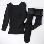 black Pantyhose 2pc / L 9-11T(130-145cm)
