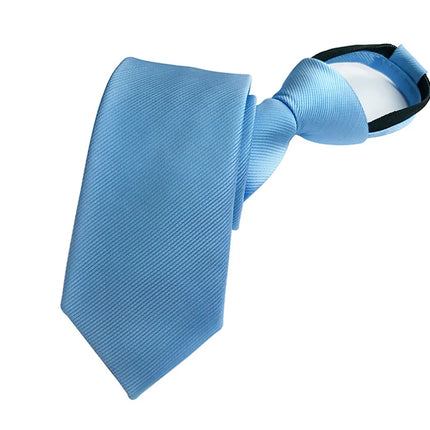 Men's Ties: Black Zipper Tie, Pre-tied Bow Tie, Women's Green Navy Blue Red Neckties, Classic 8cm Neckties for Men's Shirts, Zipper Cravat