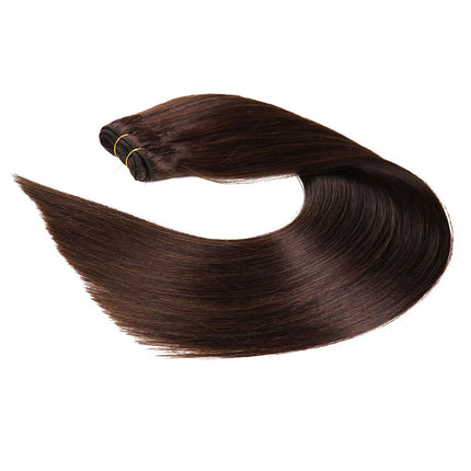 BHF Straight Human Hair Weft Platinum Blonde European Remy 100% Human Hair Weave Bundles Extensions