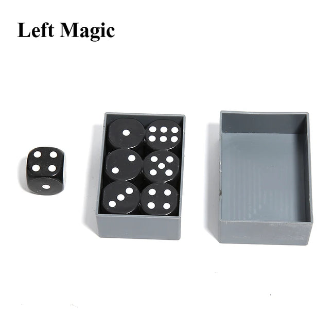 6 Pcs/Box Predict Miracle Dice Turn All Dice Into 6 Magic Toy Magicians Magic Shows Tricks Illusion Props Children's Toys Gifts