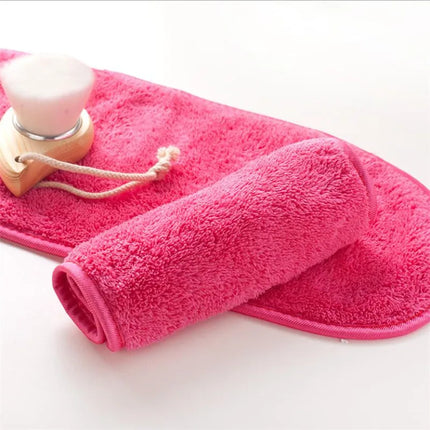 Women Soft Reusable Face Cleaning Microfiber Towel Makeup Remove Pad Cloth Face Towels Beauty Tools Bath Towel Product