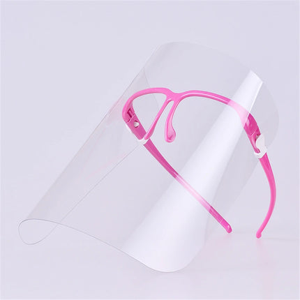 Kitchen Transparent Face Shield Anti-Oil Onion Goggles Dust-Proof Face Protective Mask Mascarilla Reutilizable Cooking Tools