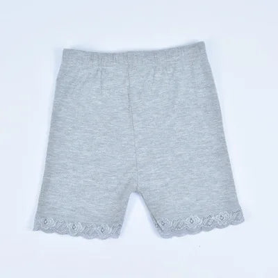 3-15Y girls spring summer calf-length leggings short Candy Color pants girls' knee-length cotton pants