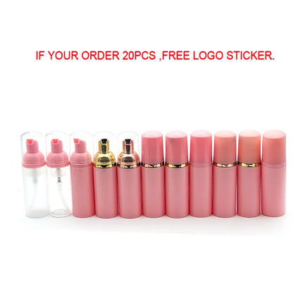 Wholesale Custom Private Label Lash Cleanser 30ml 60ml Eyelashes Extension Shampoo With Brush Eyelash Shampoo Cleanser Kit