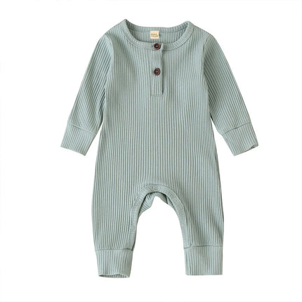 2026 Spring Newborn Romper Baby Boys Girls Overalls Cotton Long Sleeve Baby Outfit Toddler Jumpsuit Infant Clothes